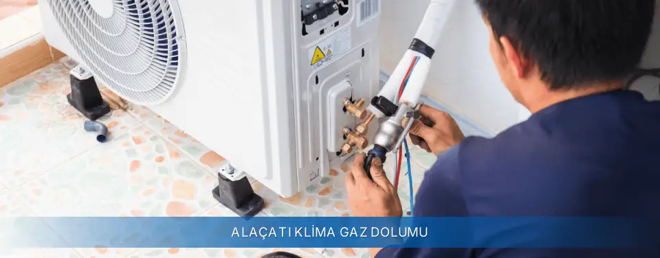 Alaçatı İlçemi AUX Klima Gaz Dolumu